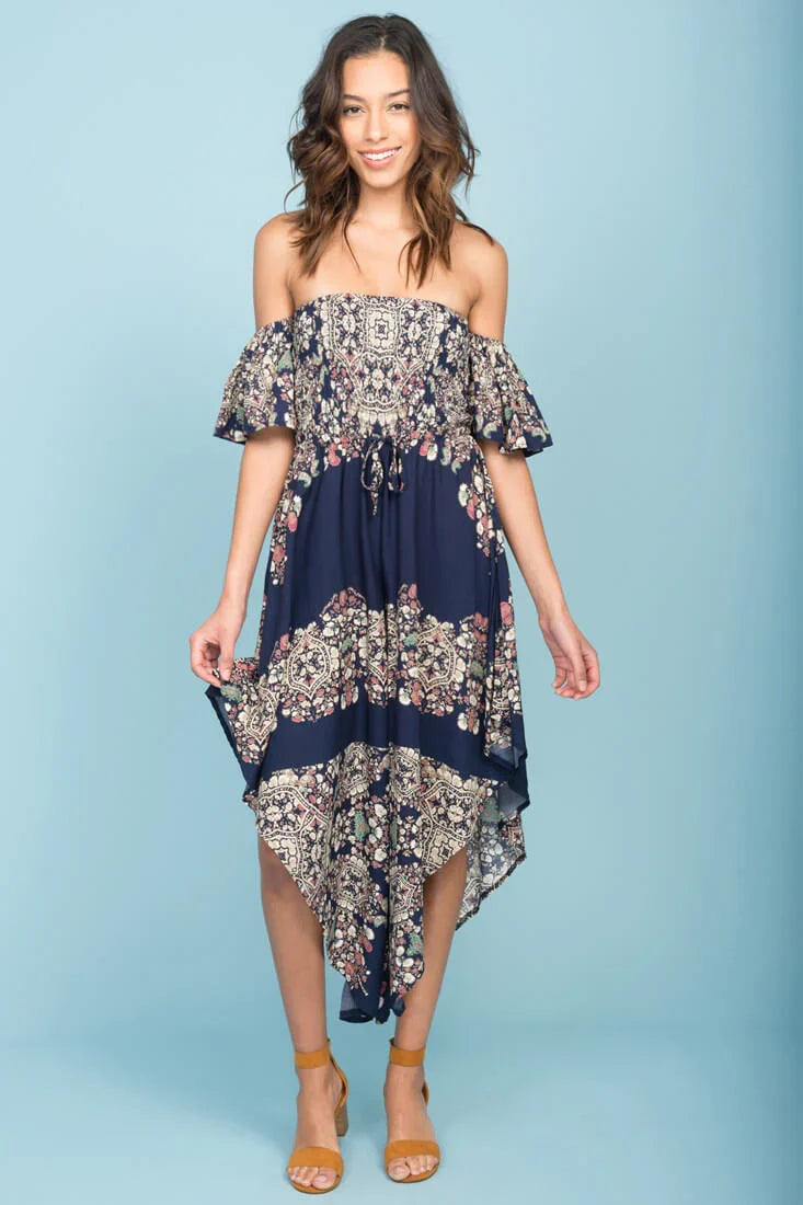 Ophelia Casual Jumpsuit Navy