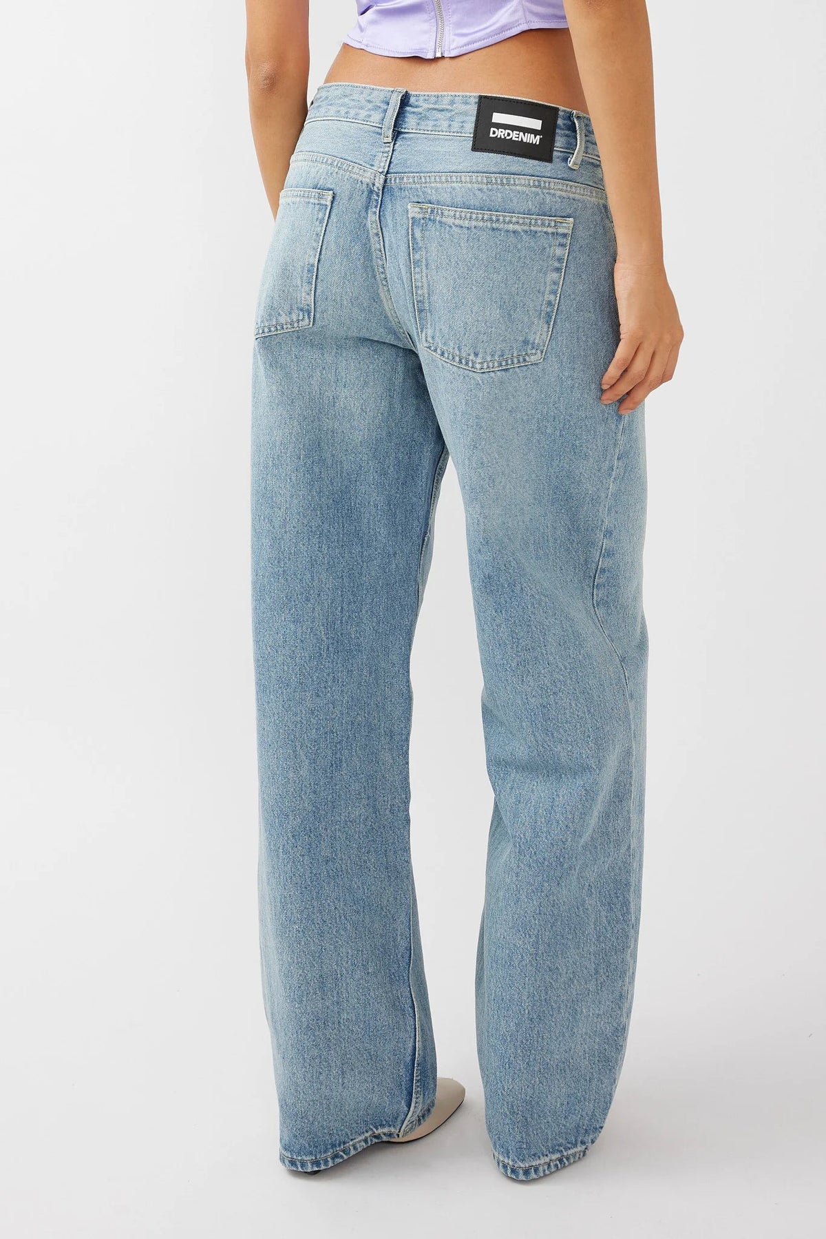 DR DENIM Hill Low Jeans Drift Light Blue