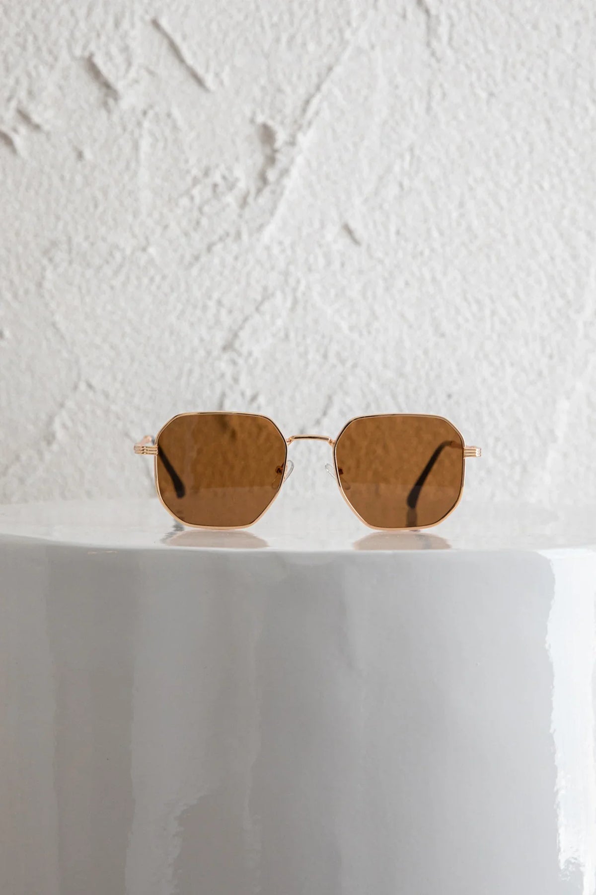 Sahara Aviator Sunglasses Tea