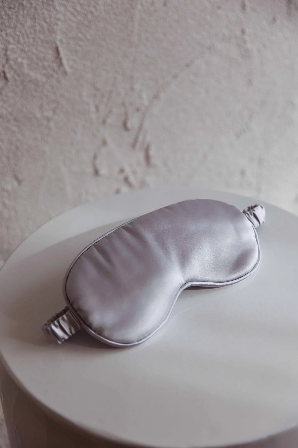 Sweet Dreams Satin Eye Mask Silver