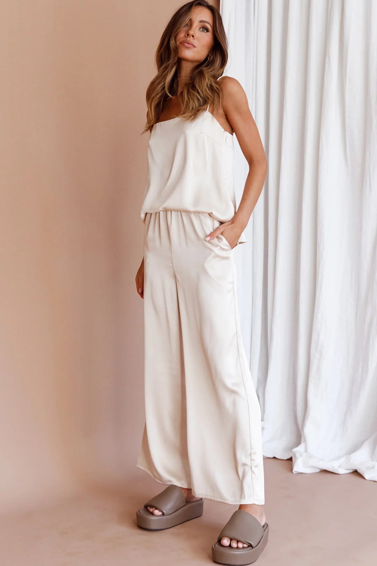 Hotel California Cami Top Stone