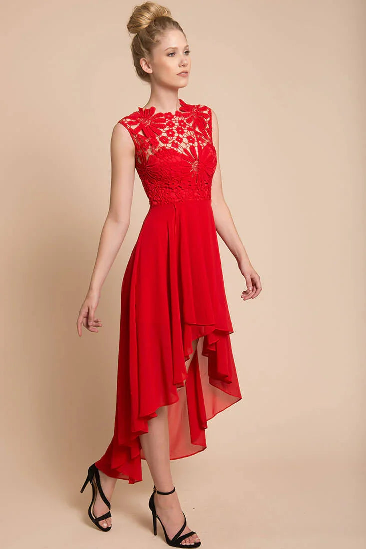 Ivy Night Out Dress Red