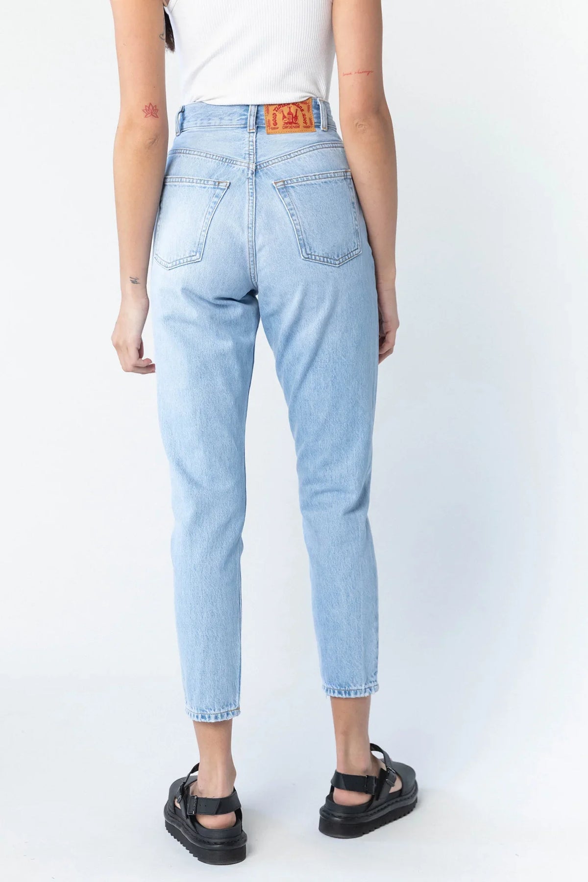 DR DENIM Nora Jeans Light Blue Jay