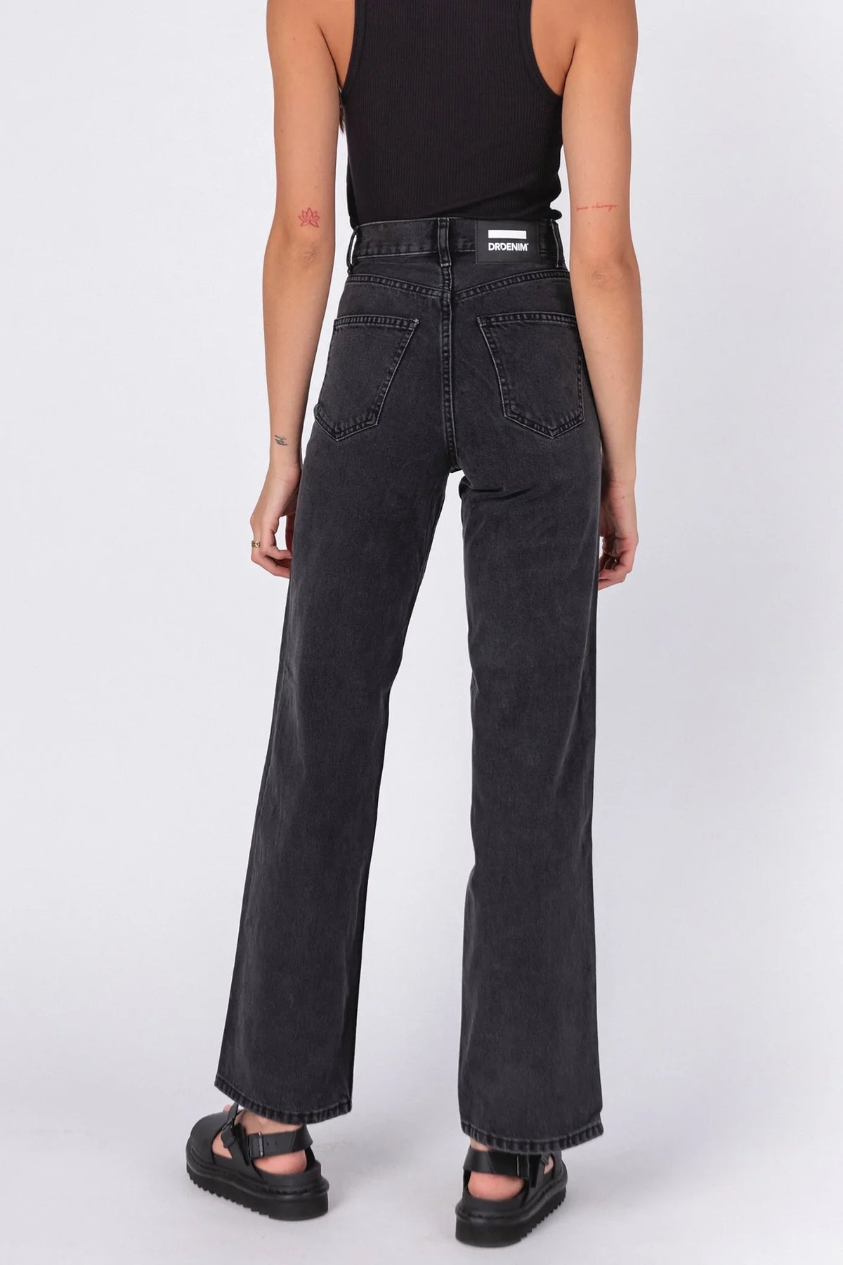 DR DENIM Echo Jeans Concrete Black