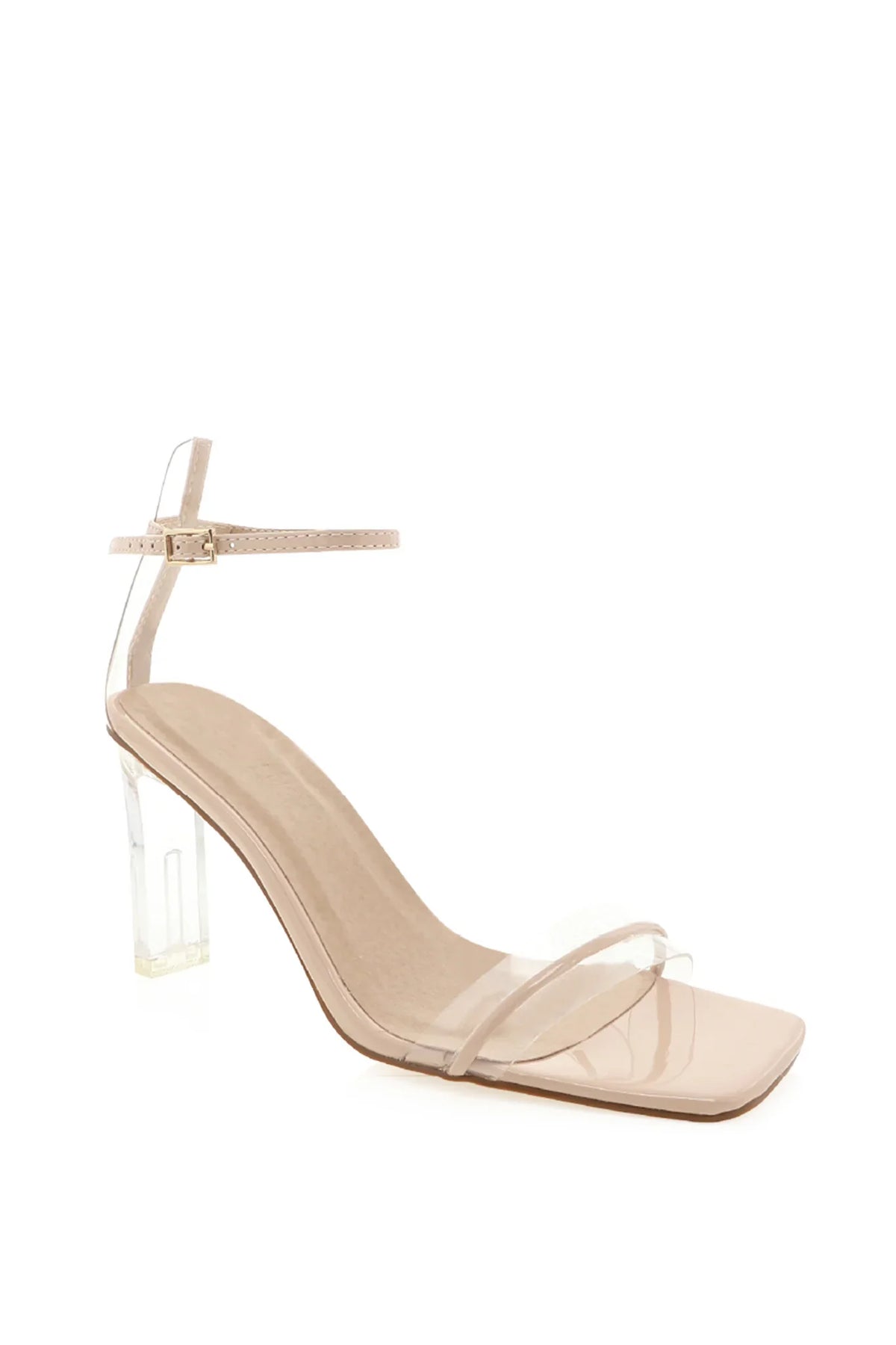 BiLLiNi Oralee Block Heel Nude
