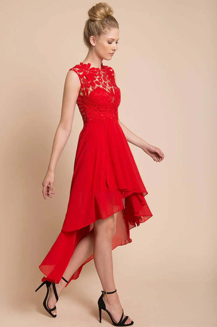 Ivy Night Out Dress Red