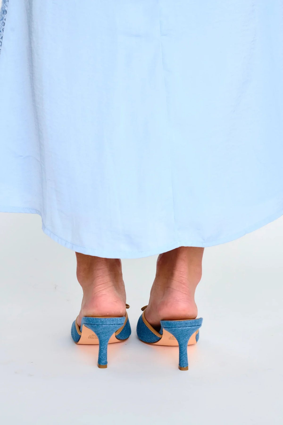 THERAPY Jenner Heel Blue Denim