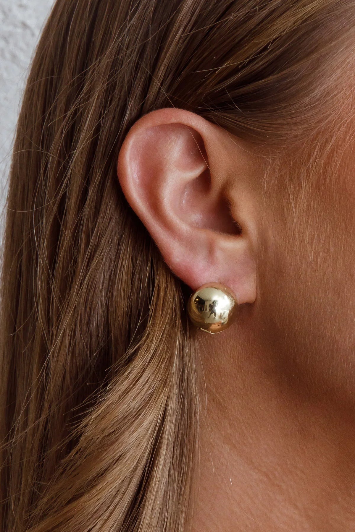 Moonstar Ball Earrings Gold