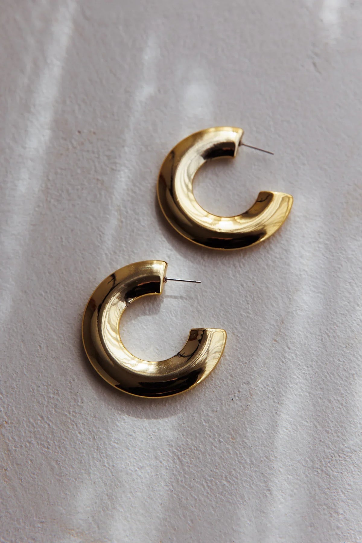 Hailie Chunky Hoops Gold