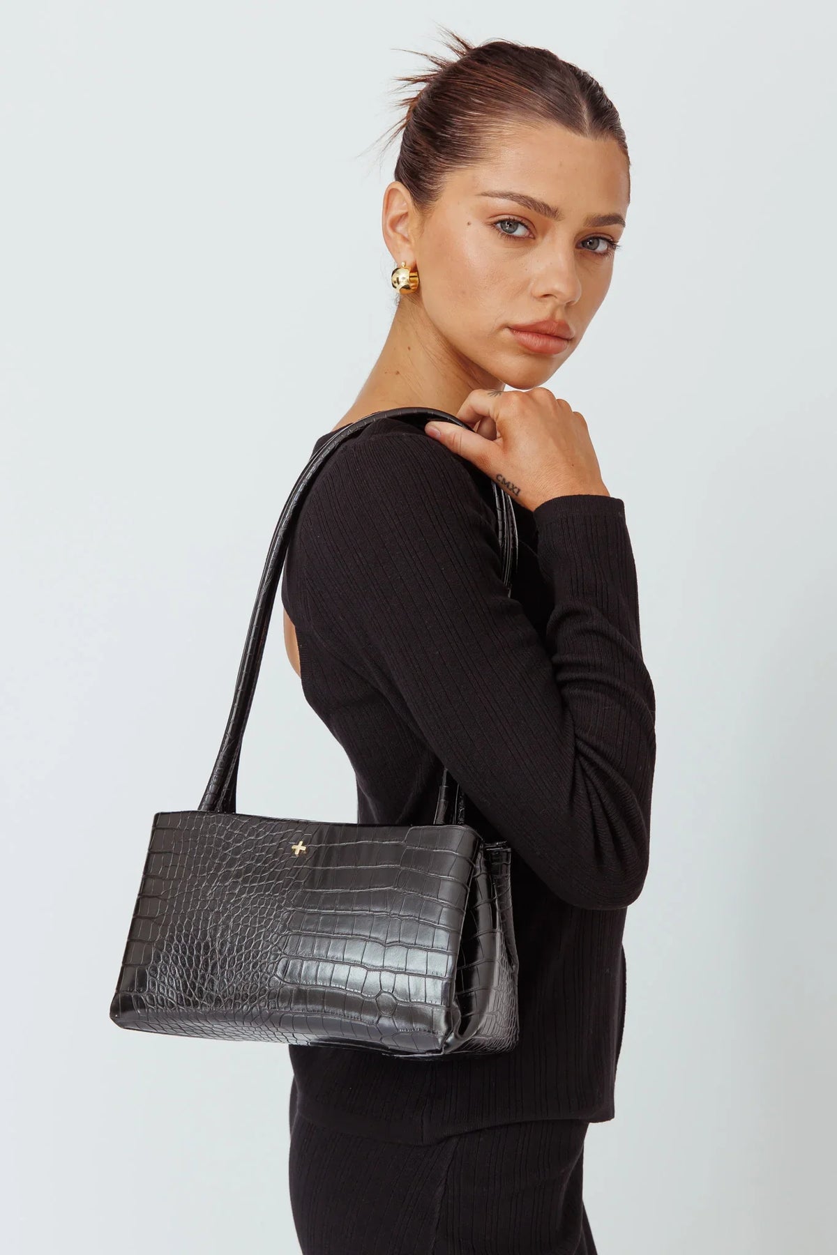 Peta And Jain Idris Shoulder Bag Black
