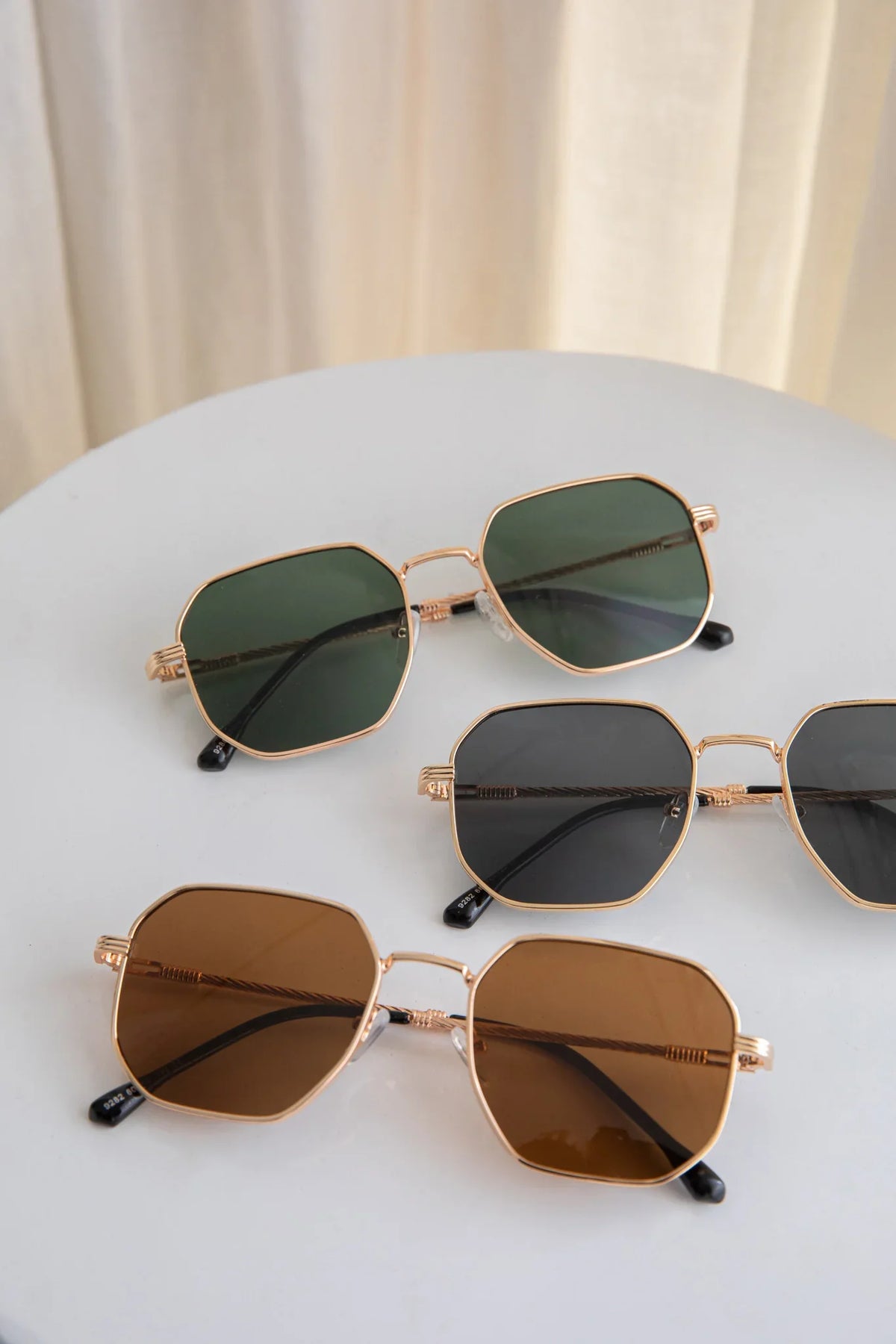 Sahara Aviator Sunglasses Tea
