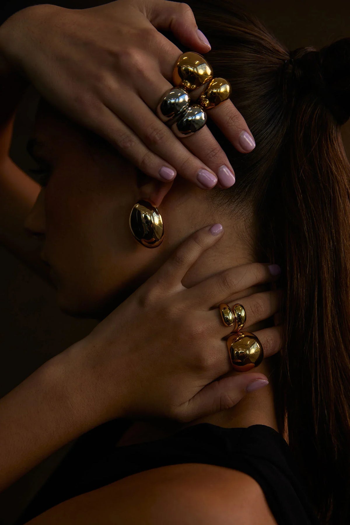 NOAH Chunky Ring Large Gold
